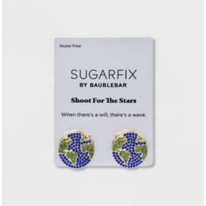 SUGARFIX by Bauble Bar Globetrotter Stud Earrings - OS